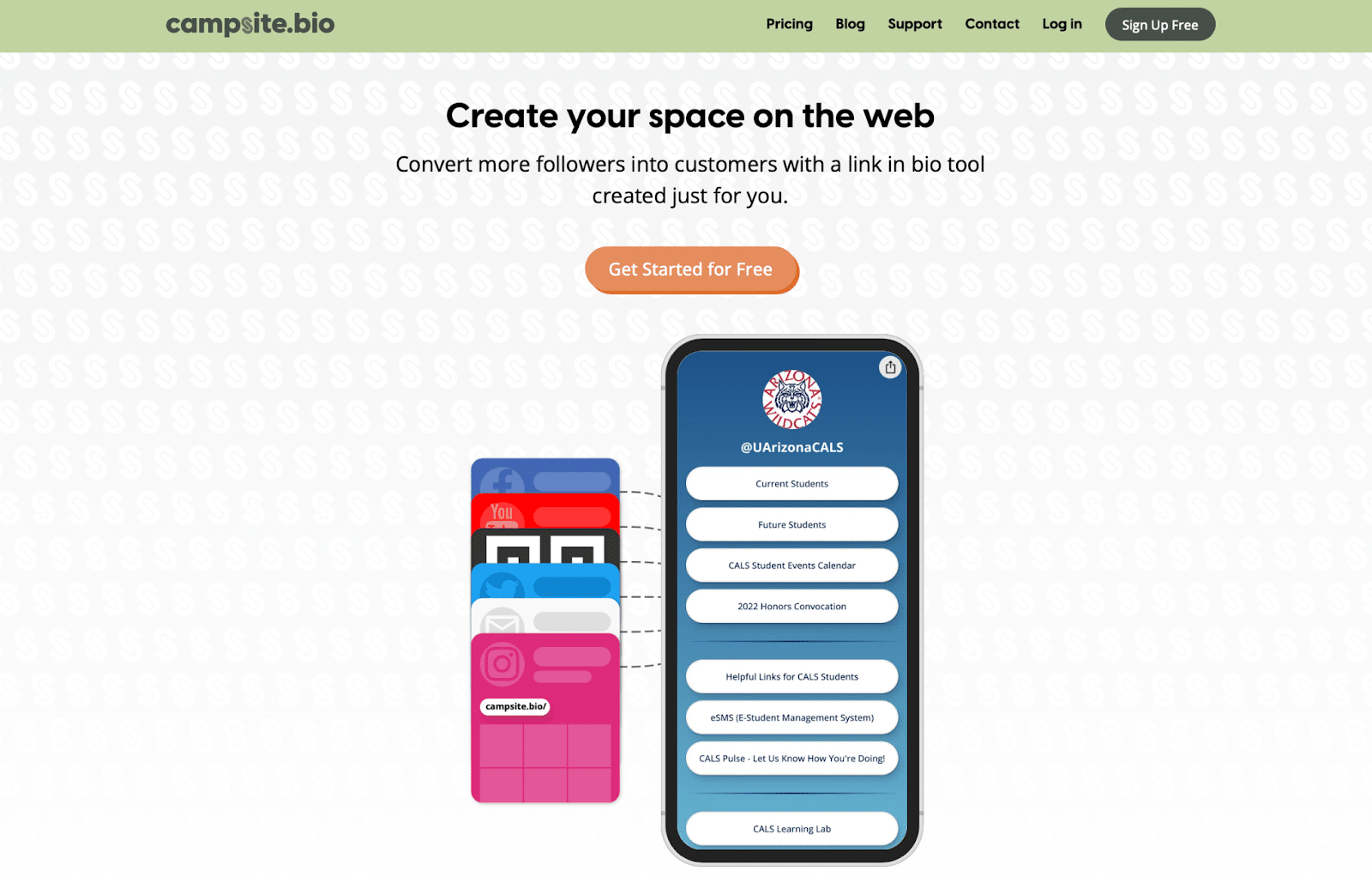 Campsite.bio - The Most Customizable Solution