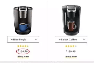 Comparison images are super-effective for driving sales